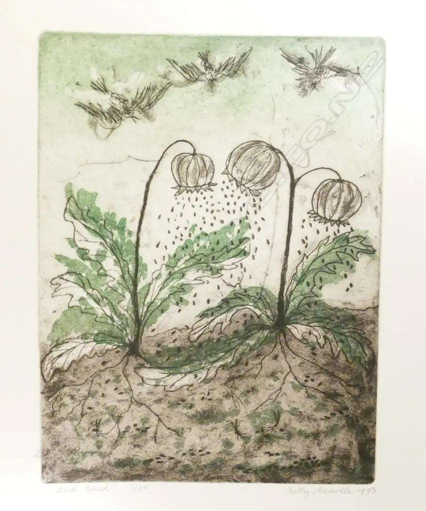 Eight Betty Beadle prints Image 1++