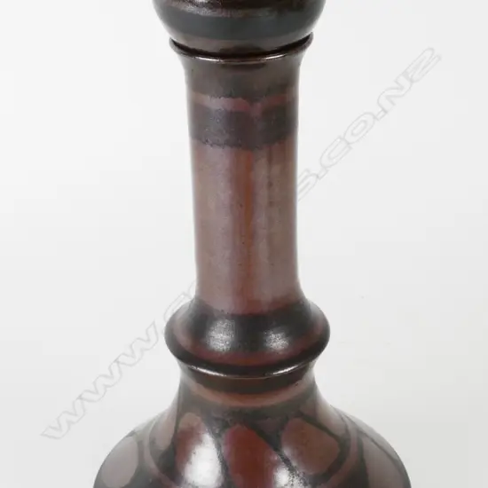 An Anneke Borren tall 'floating vase' stoneware