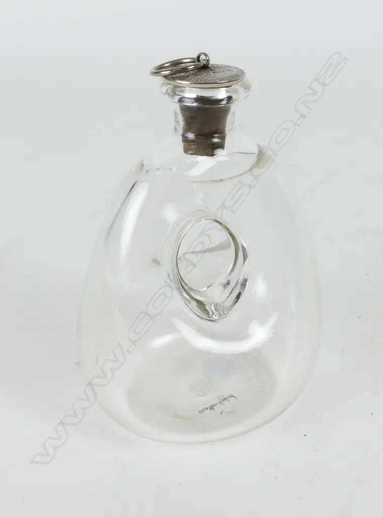 Hoglund glass rum bottle Image 1++