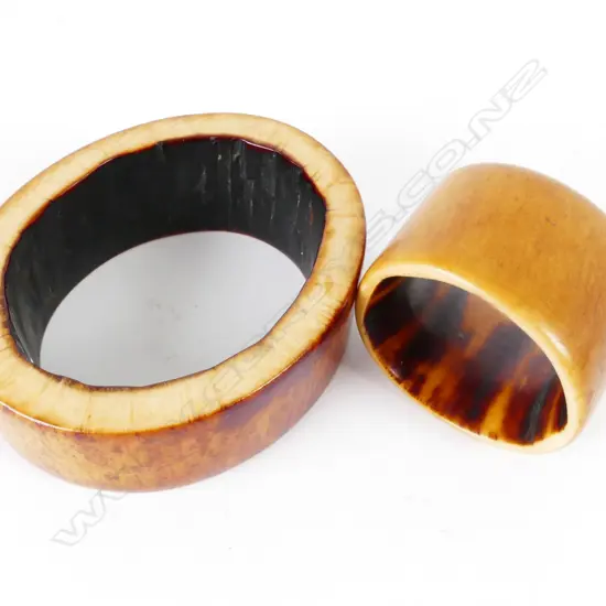 Two ivory bracelets