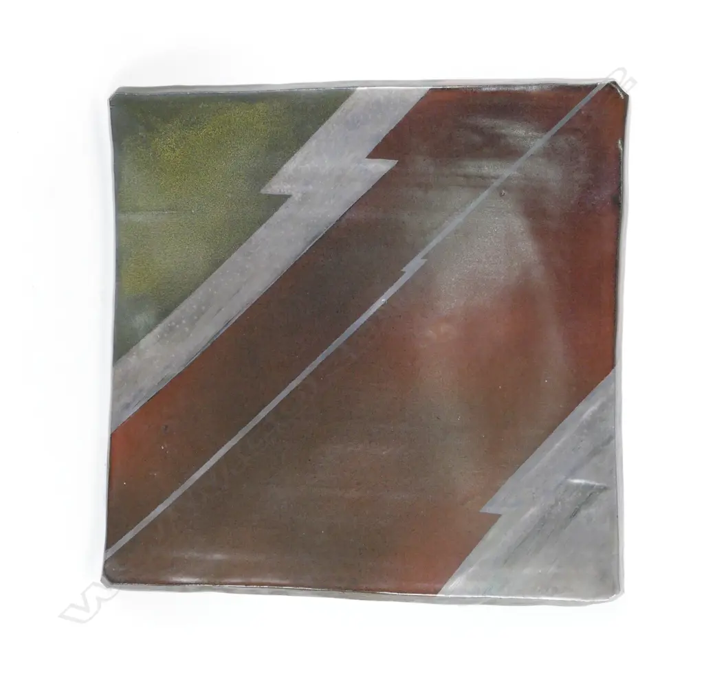 Three footed Japanese square platter Image 1++