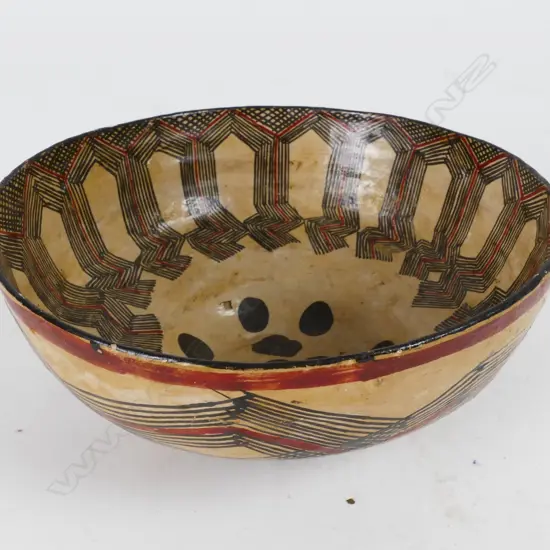 Ecuadorian clay bowl