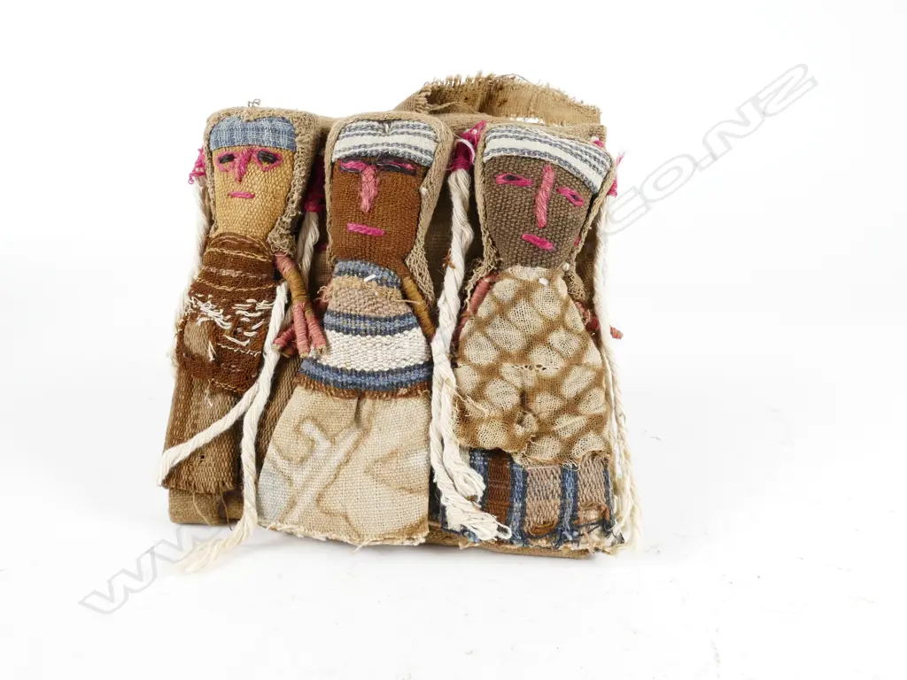 Two replicas of Pre-Inca Nazca culture double spout vessels Image 1++