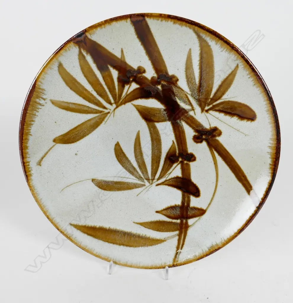 Japanese stoneware plate Image 1++