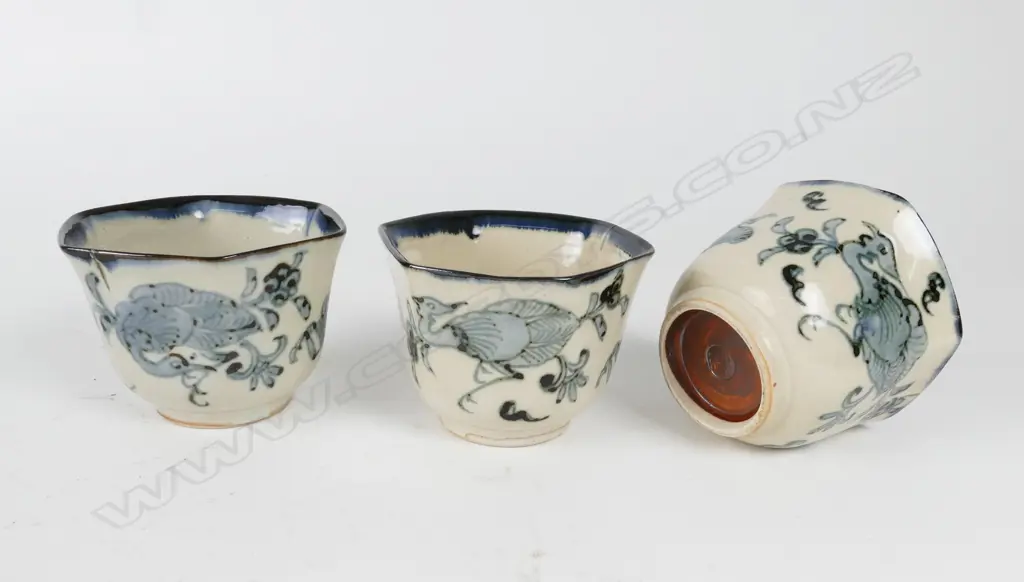 Three Japanese cups Image 1++