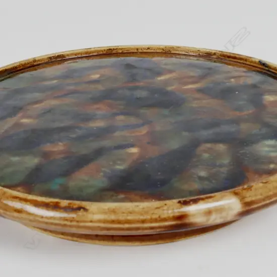 Milton Pottery circular pedestal stand