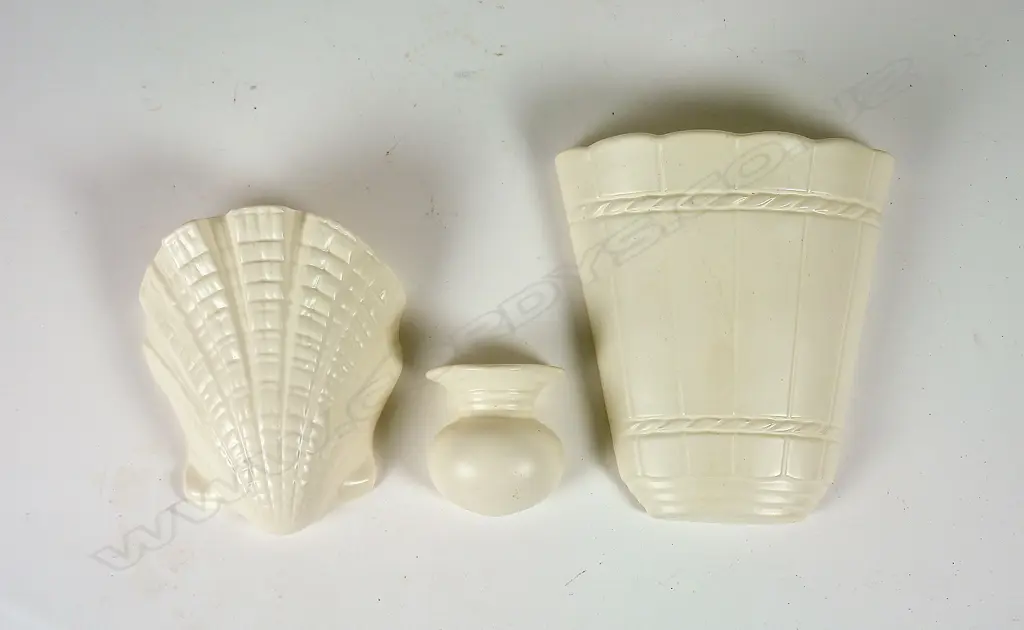 Three Crown Lynn wall pockets Image 1++