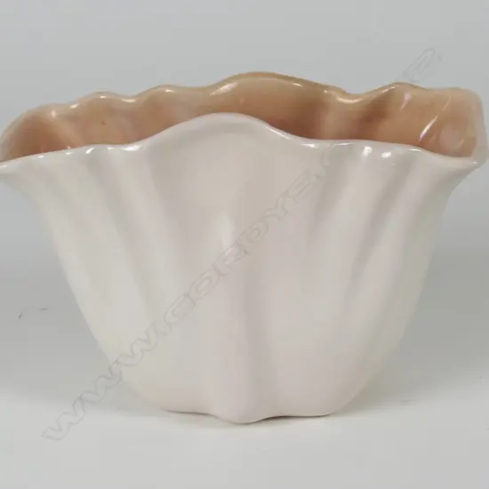 O.C. Stephens tall trough form vase