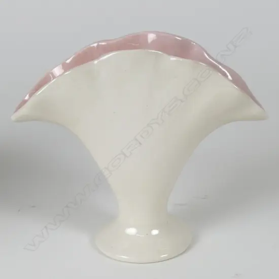 O.C. Stephens fan form vase