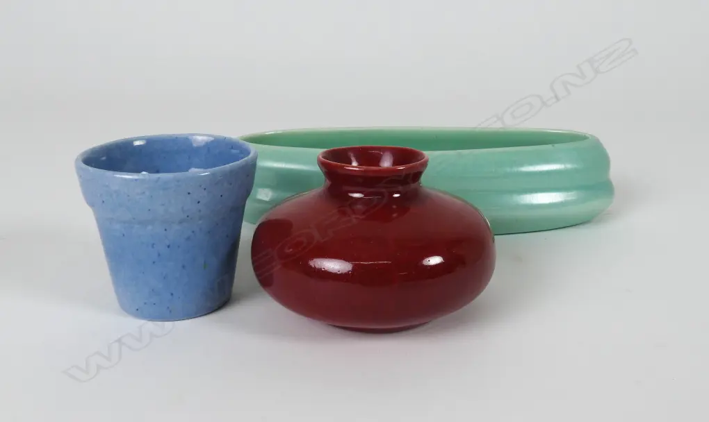 Three O.C. Stephens pottery pieces Image 1++