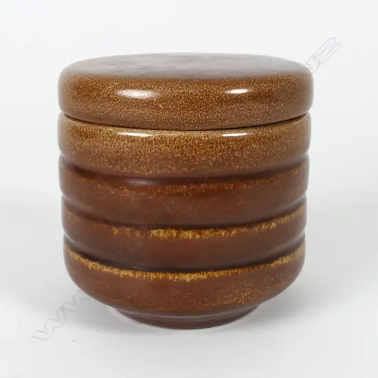 O.C. Stephens lidded storage jar