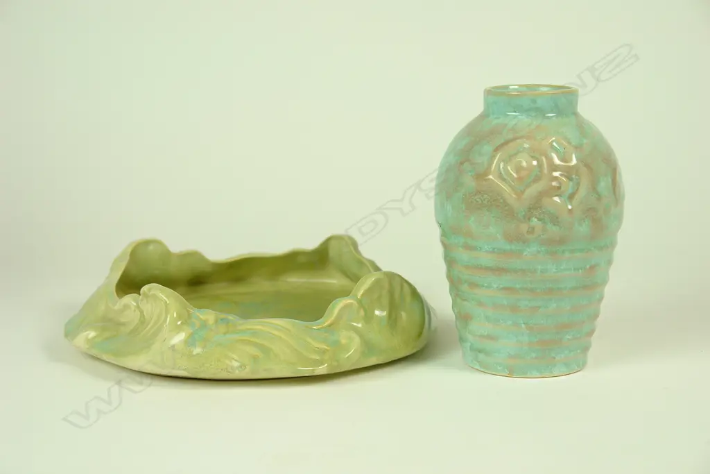 Two Amalgamated pottery pieces Image 1++