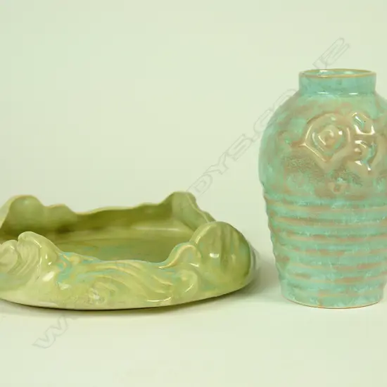 Two Amalgamated pottery pieces