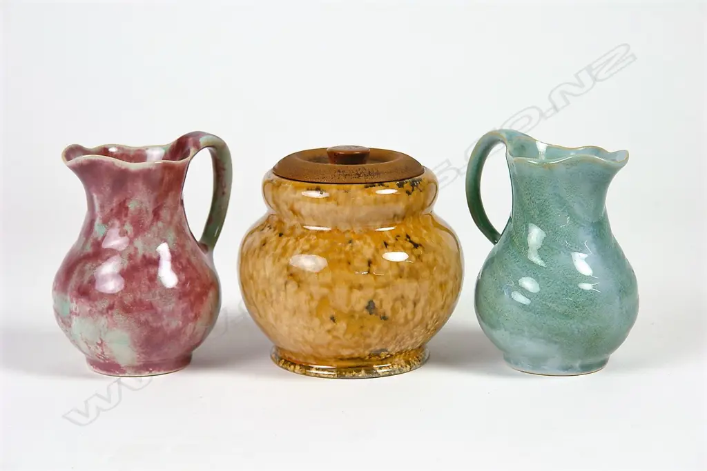 Three Amalgamated pottery pieces Image 1++