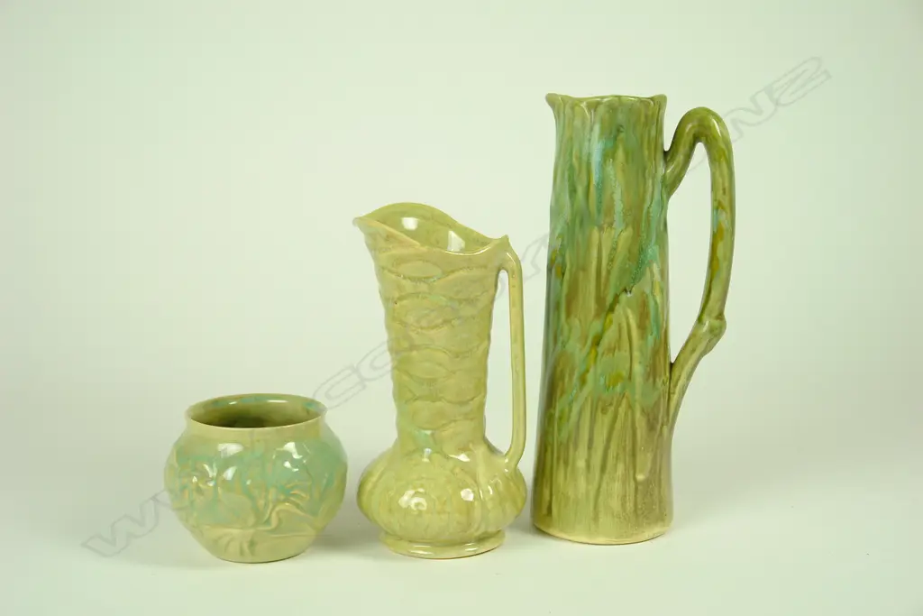 Three Amalgamated pottery items Image 1++