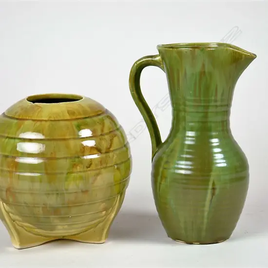 Two Amalgamated pottery items