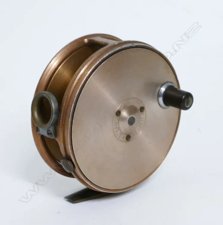 A 3⅞" trout reel by E.J.Brown for Steans & Co. Ltd. Image 1++