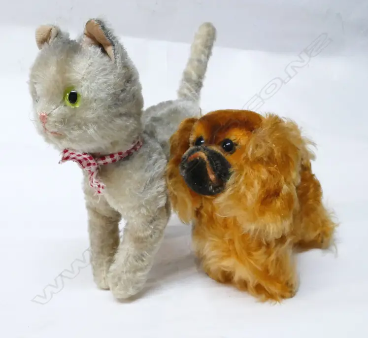 Two vintage miniature plush Steiff toys Image 1++