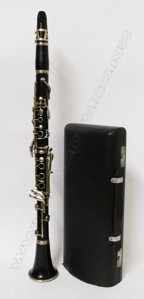 A Buffet Crampon Low Pitch clarinet in case Image 1++