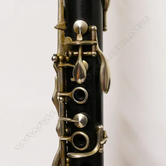 A Buffet Crampon Low Pitch clarinet in case