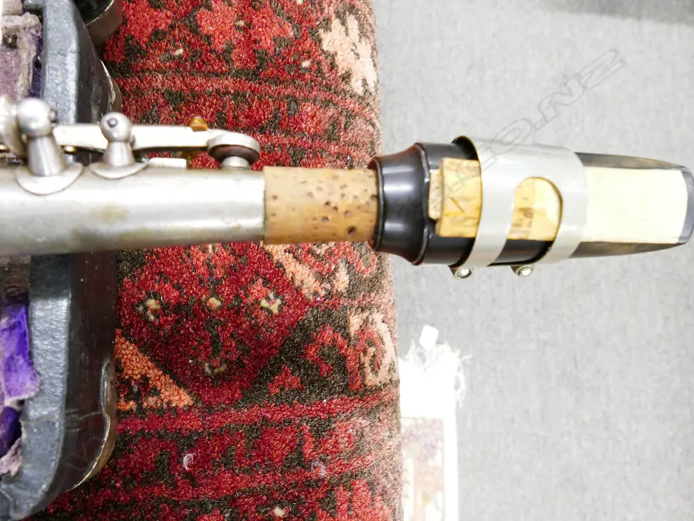 A vintage C.G. Conn Ltd silver plated soprano saxophone Image 1++