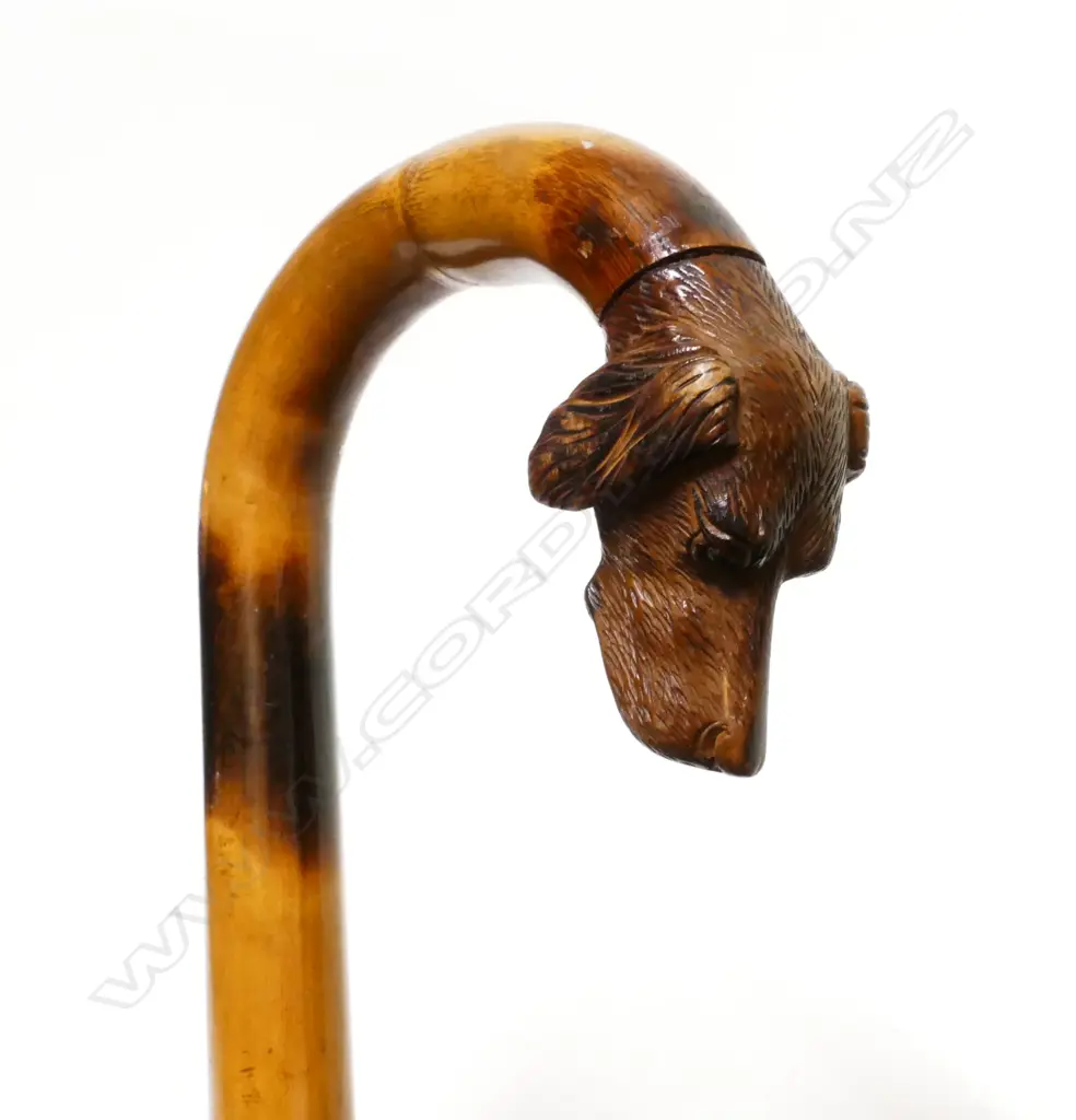 An 19thC walking stick Image 1++