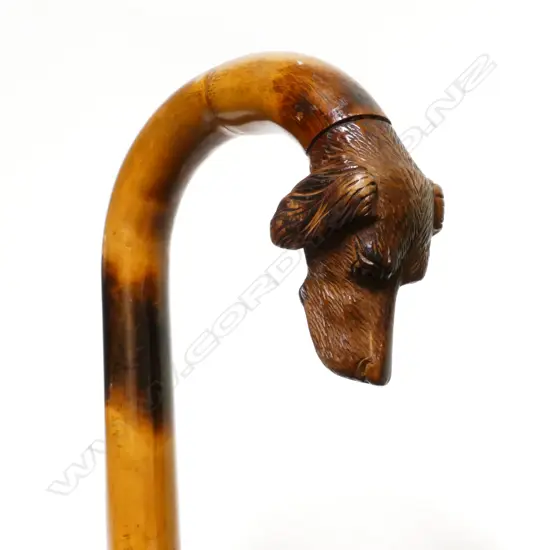 An 19thC walking stick