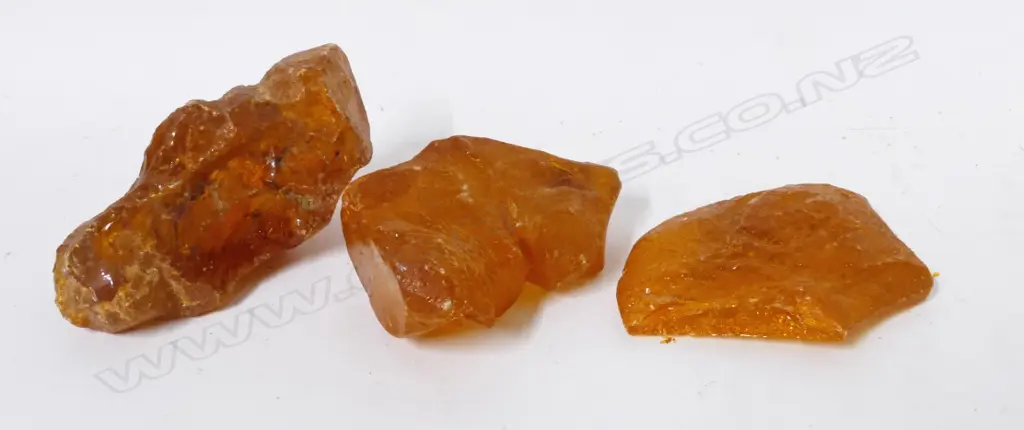 Three kauri gum pieces Image 1++