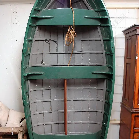 An old 8ft clinker built dinghy