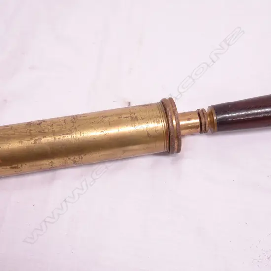 An old ship's brass pump (Bilge)