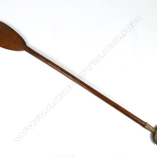 A Solomon Islands canoe paddle