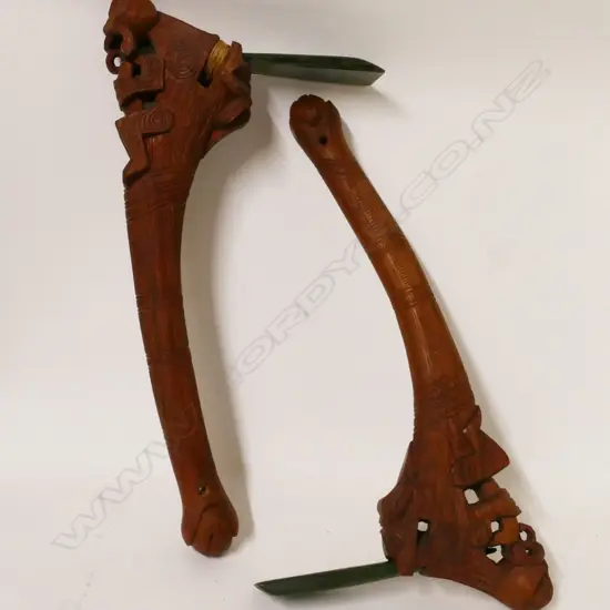 Two toki-pou-tangata