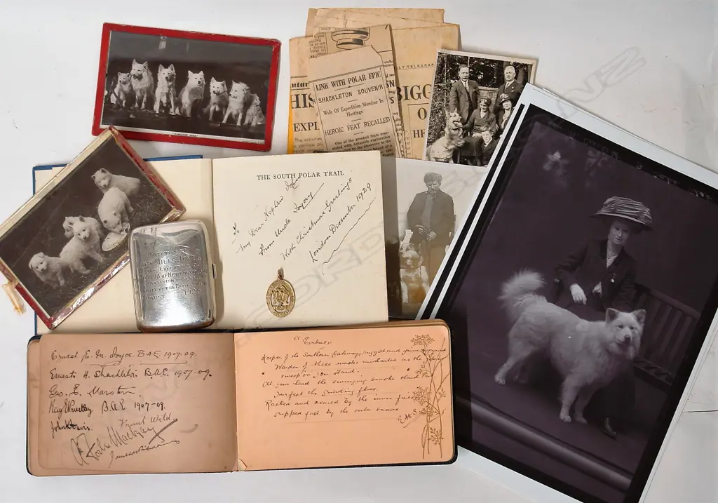 Historical items belonging to Captain Ernest E.M. Joyce Image 1++