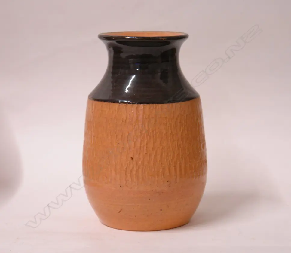 A Crown Lynn pottery vase designed by Arthur Rhodes Image 1++