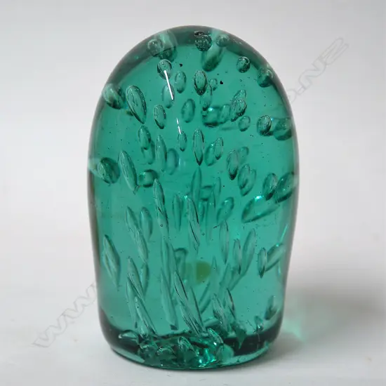 A Victorian green glass dump
