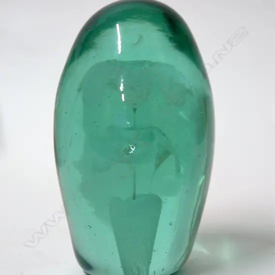 A Victorian green glass dump