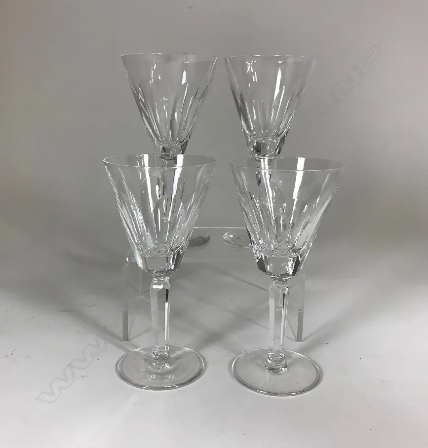 Eleven Waterford crystal wine glasses Image 1++