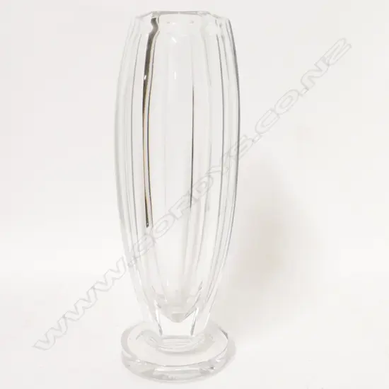 A Kosta crystal vase