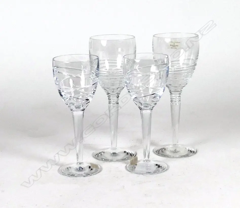Four Jasper Conran for Waterford large wine glasses Image 1++