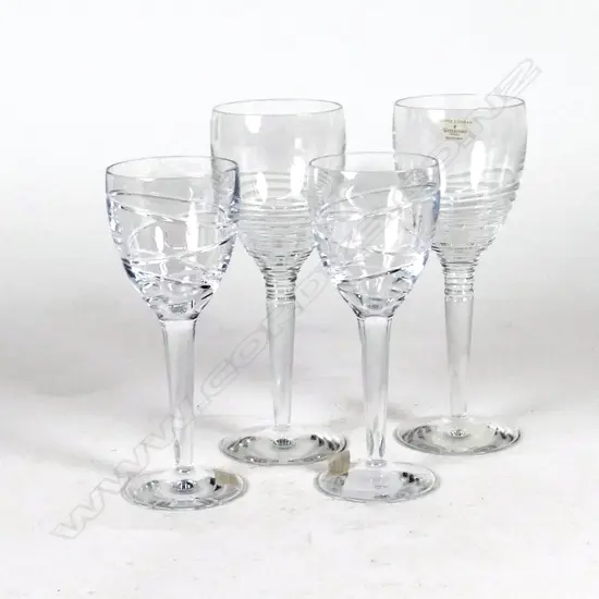 Four Jasper Conran for Waterford large wine glasses