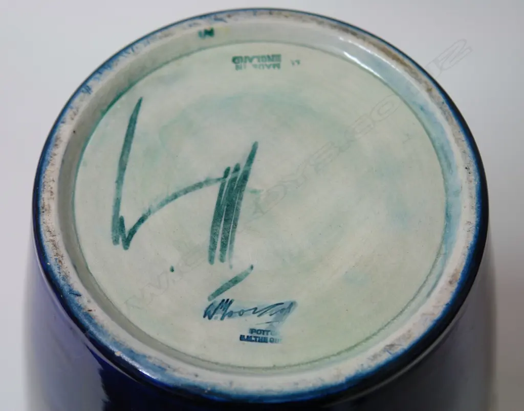 A large Walter Moorcroft Orchid and Spring Flowers pattern vase Image 1++