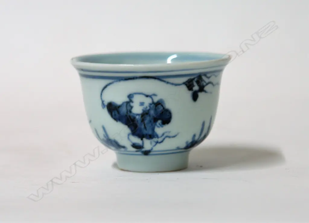 A small Chinese blue and white small bowl Image 1++