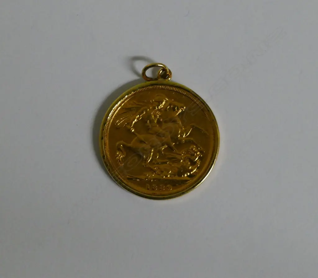 An Victorian 1889 full sovereign Image 1++