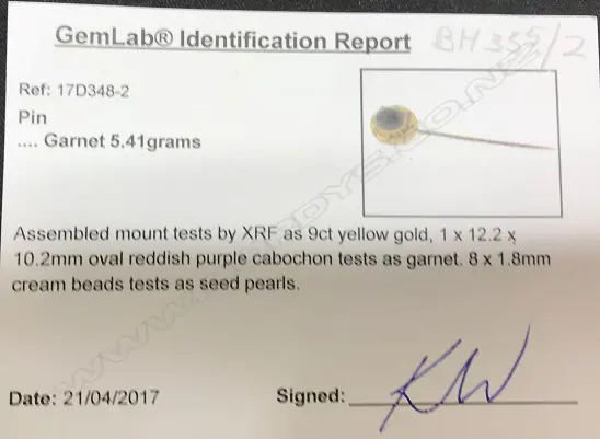 A 9ct. gold Image 1++