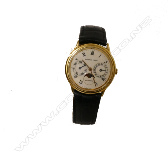 Audemars Piguet 18ct. yellow gold gents calendar wristwatch
