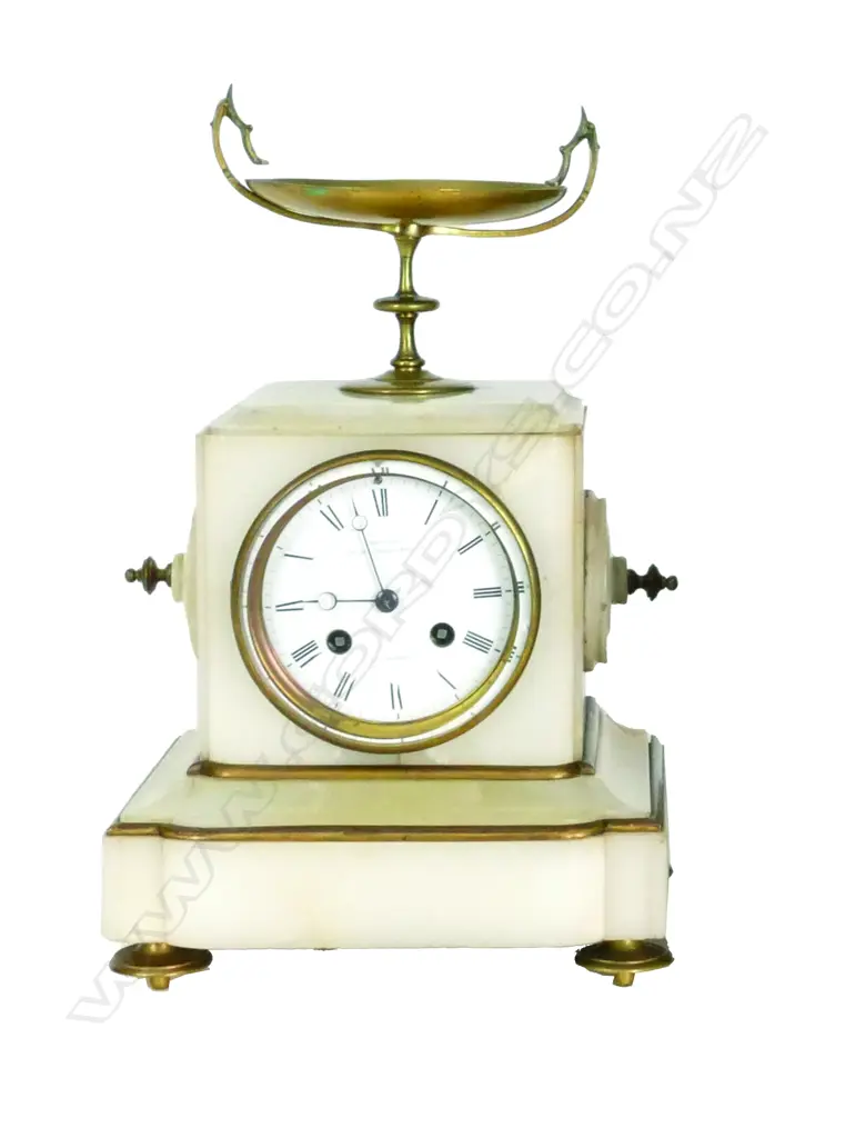 A 19thC French mantel clock Image 1++