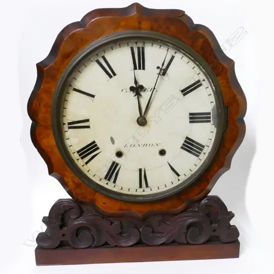 A Victorian dial clock