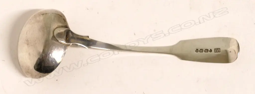 SILVER LADLE. EXTER 1850 Image 1++