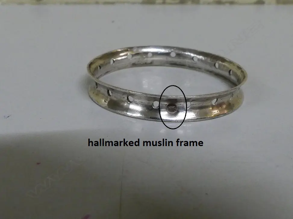 A George III silver wine funnel Image 1++