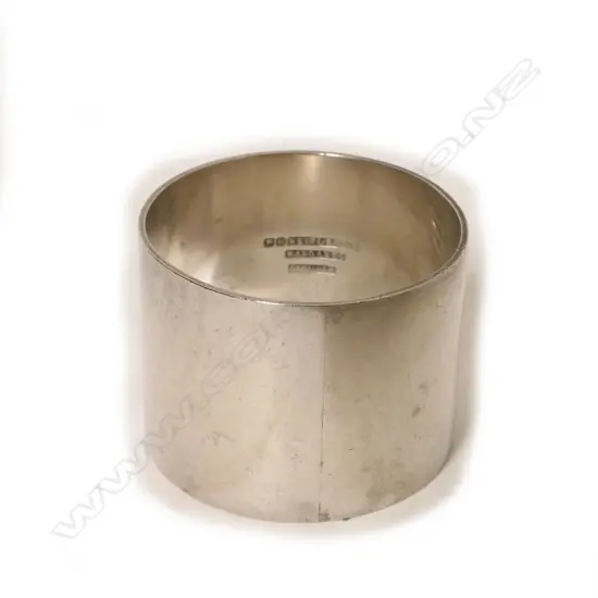 A N.Z. silver napkin ring